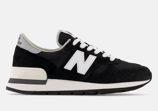 The New Balance 990 Returns In A Black And White Colorway