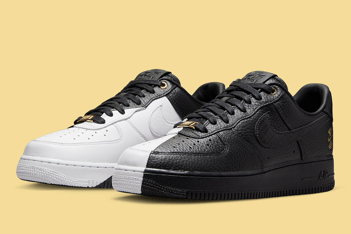 Nike Air Force 1 Anniversary Edition Split DX6034 001 SneakerNews