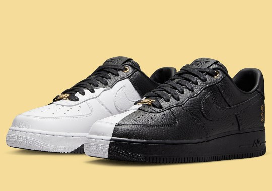 A Split-Colored Design Outfits The Newest Nike Air Force 1 “Anniversary Edition”