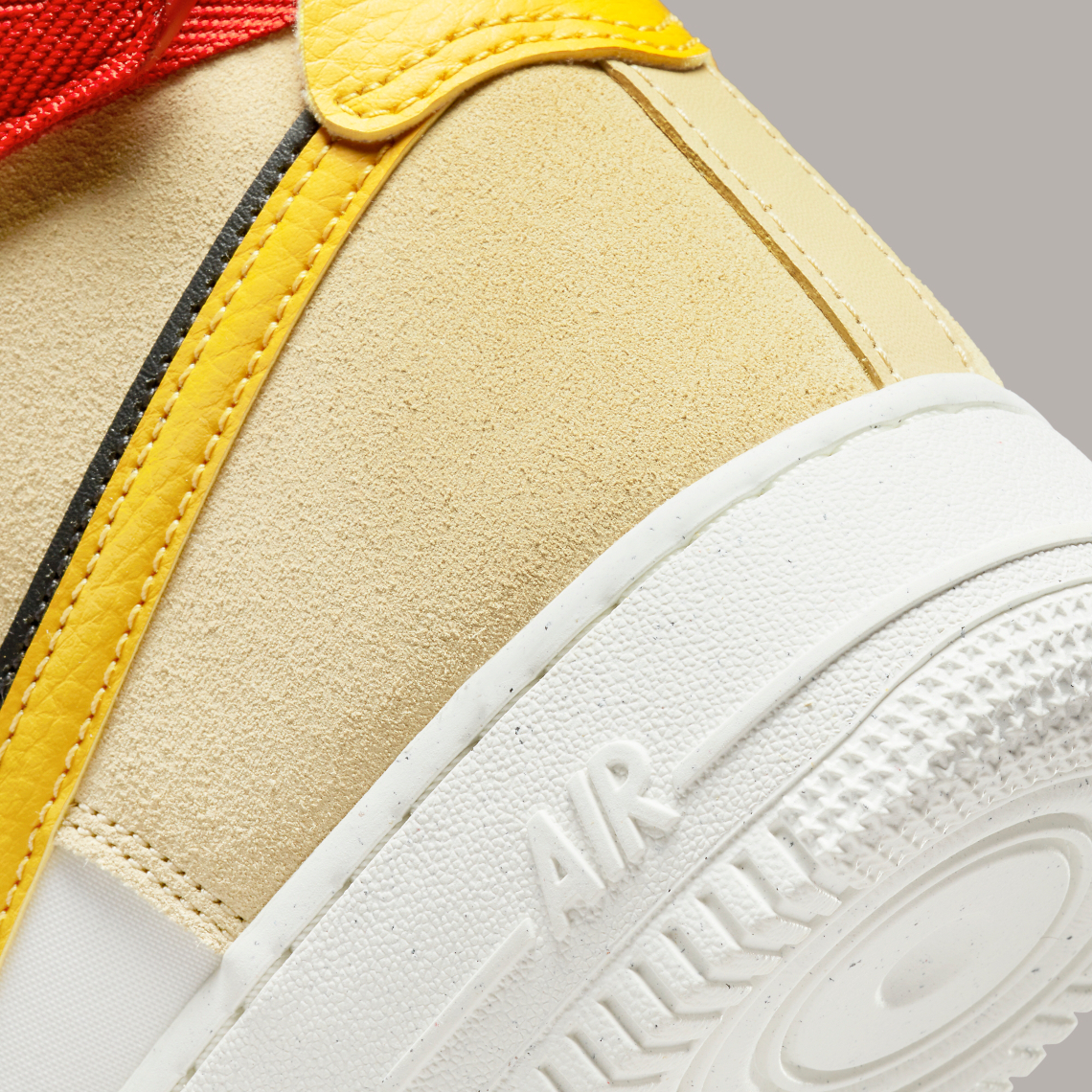 The Nike Air Force 1 High Returns With “Sesame”-Colored Suede ...