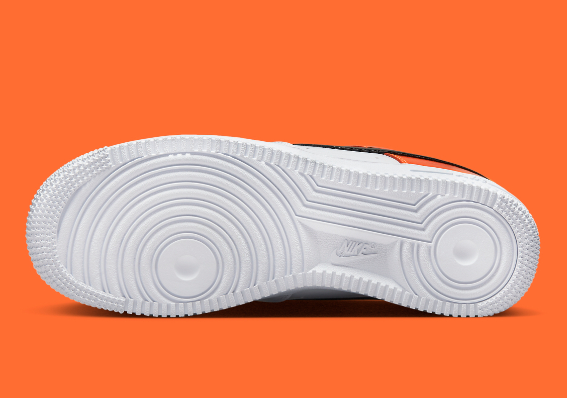 Nike Air Force 1 Low White/Patent Orange DJ9942-103