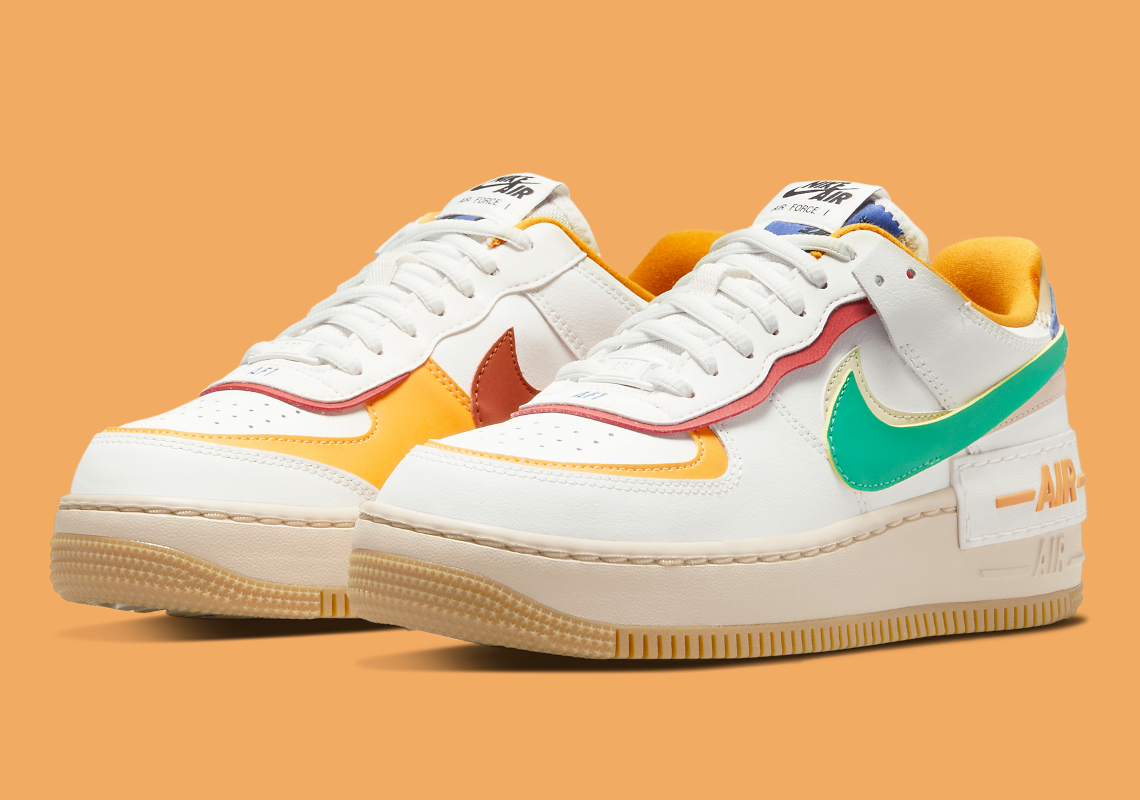 Probleem geweld strip Nike Air Force 1 Shadow "Multi-Color" CI0919-118 | SneakerNews.com