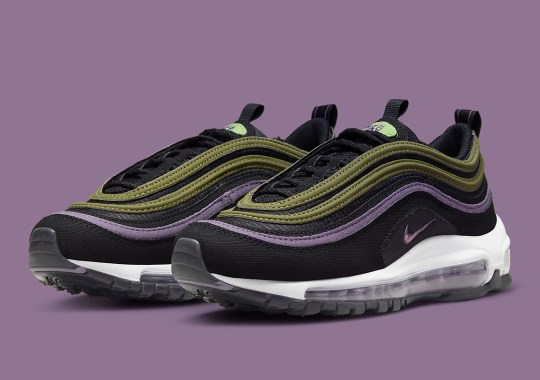 This Nike Air Max 97 Mixes In Pops Of Purple And Green