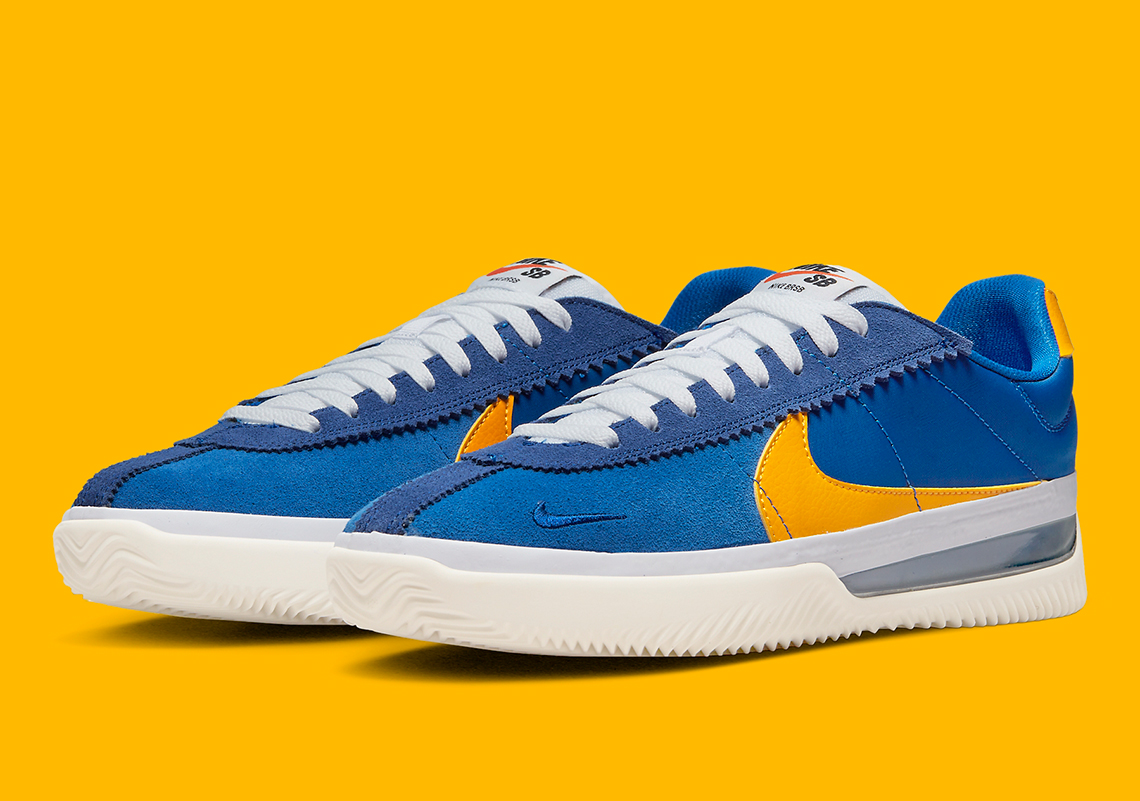 The Nike Blue Ribbon SB Appears In New Blue/Yellow Colorway