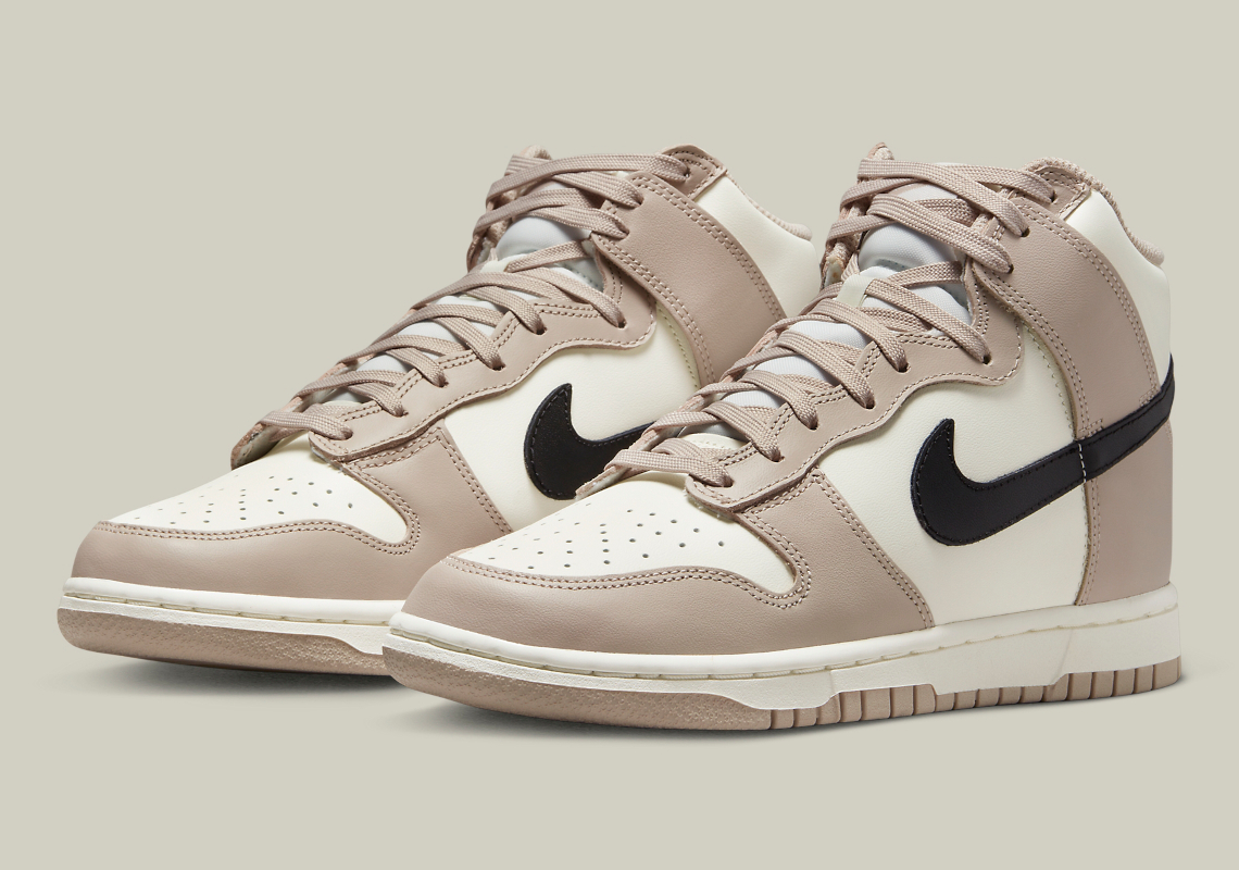 “Fossil Stone” Reappears On This Women’s Nike Dunk High
