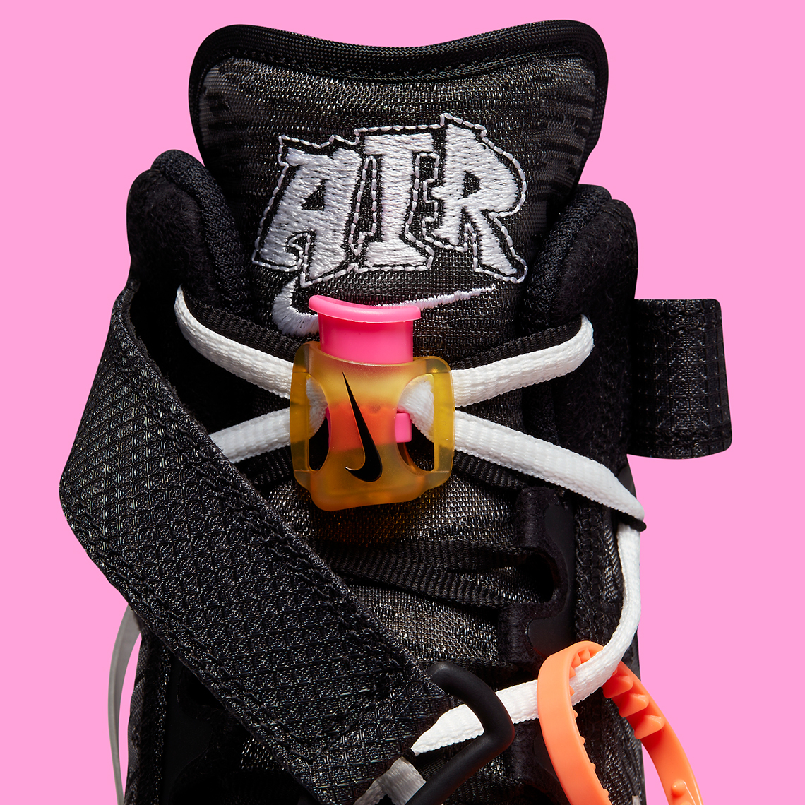 Off-White Nike Air Force 1 Mid Black DO6290-001 Release Date 