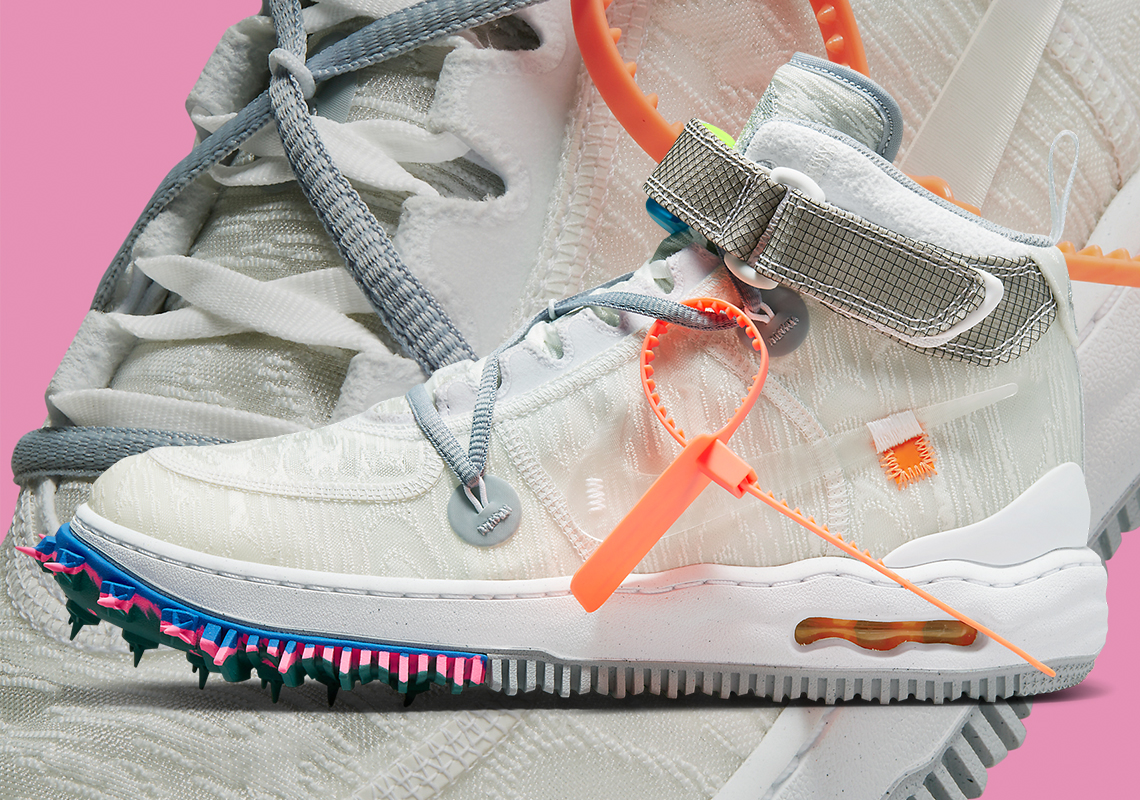 recovery Lazy Airfield Off-White Nike Air Force 1 Mid White DO6290-100 | SneakerNews.com