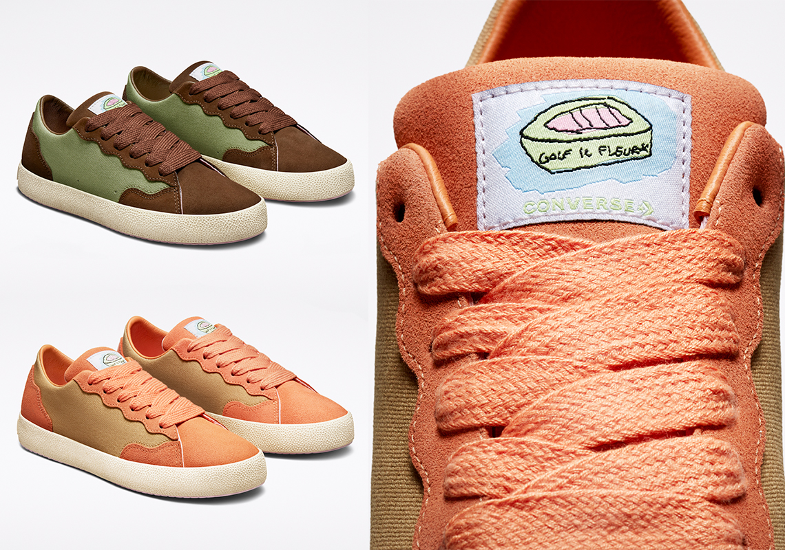 GLF 2.0 Tyler The Creator GOLF le FLEUR* FLEUR x Converse 173186C 173187C