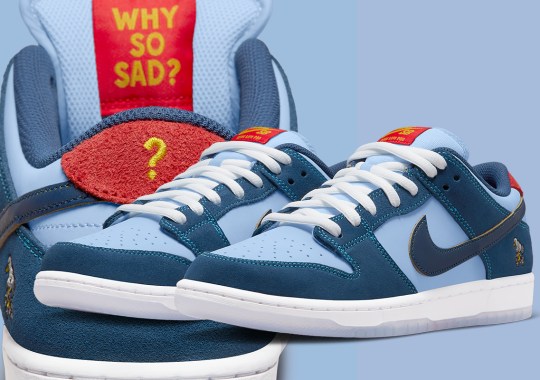 Official Images Of The Why So Sad? x Nike SB Dunk Low
