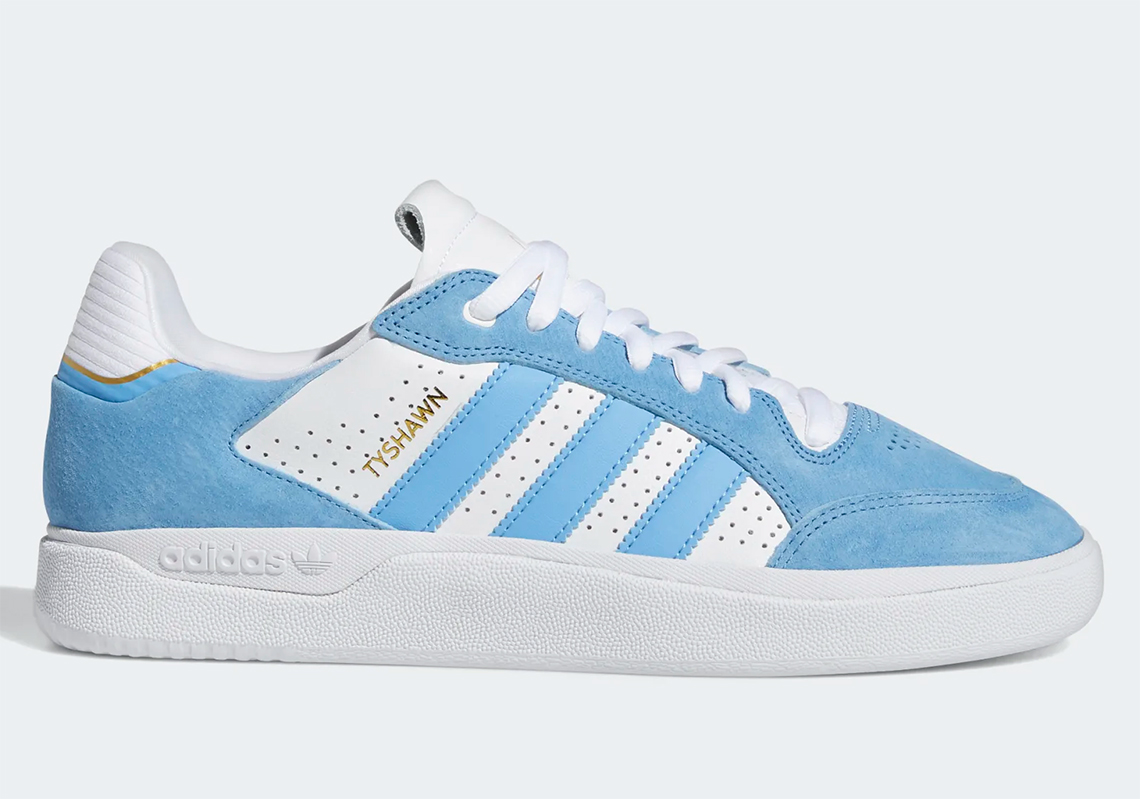 The adidas Tyshawn Low Dresses Up In “University Blue”
