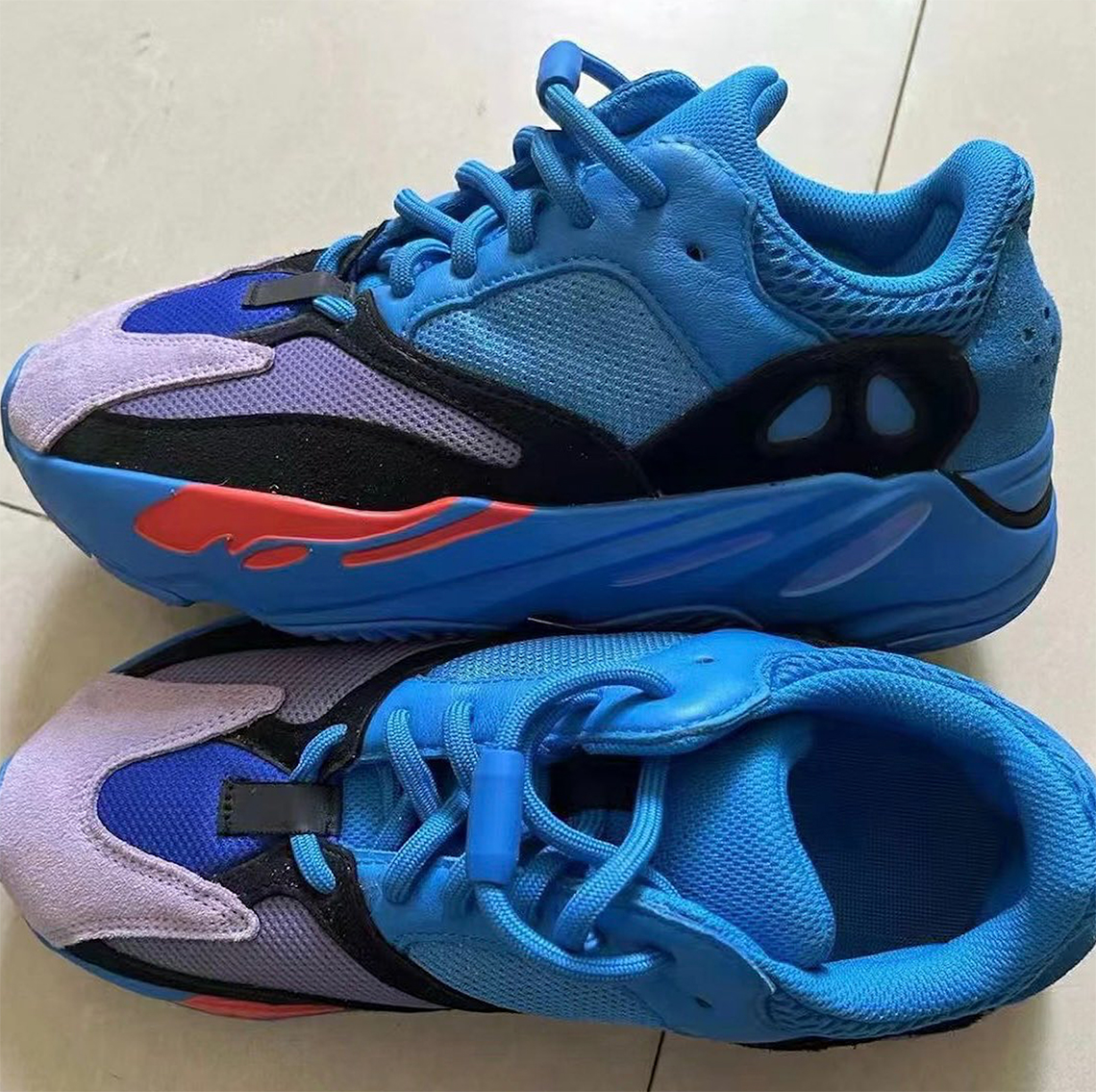 yeezy 700 blue white