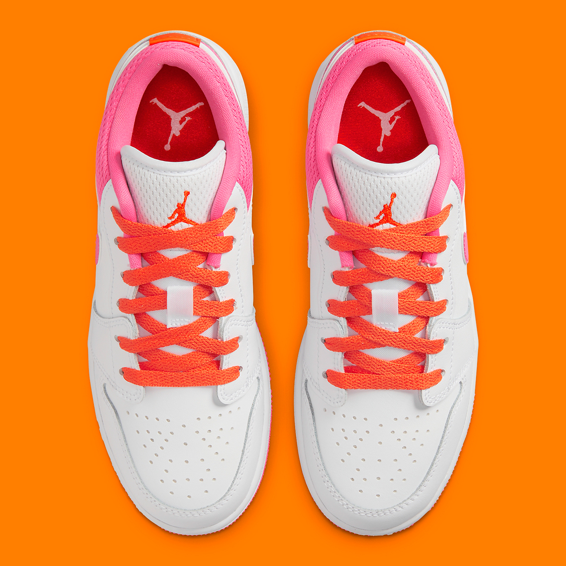 Air Jordan orange and white jordan 1 1 Low GS "Pinksicle" DR9498-168 | SneakerNews.com