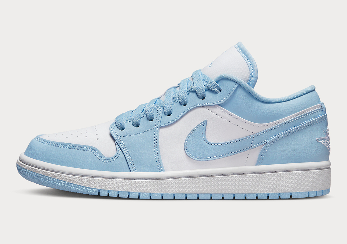 Women's Air Jordan 1 Low Ice Blue DC0774-141 | SneakerNews.com