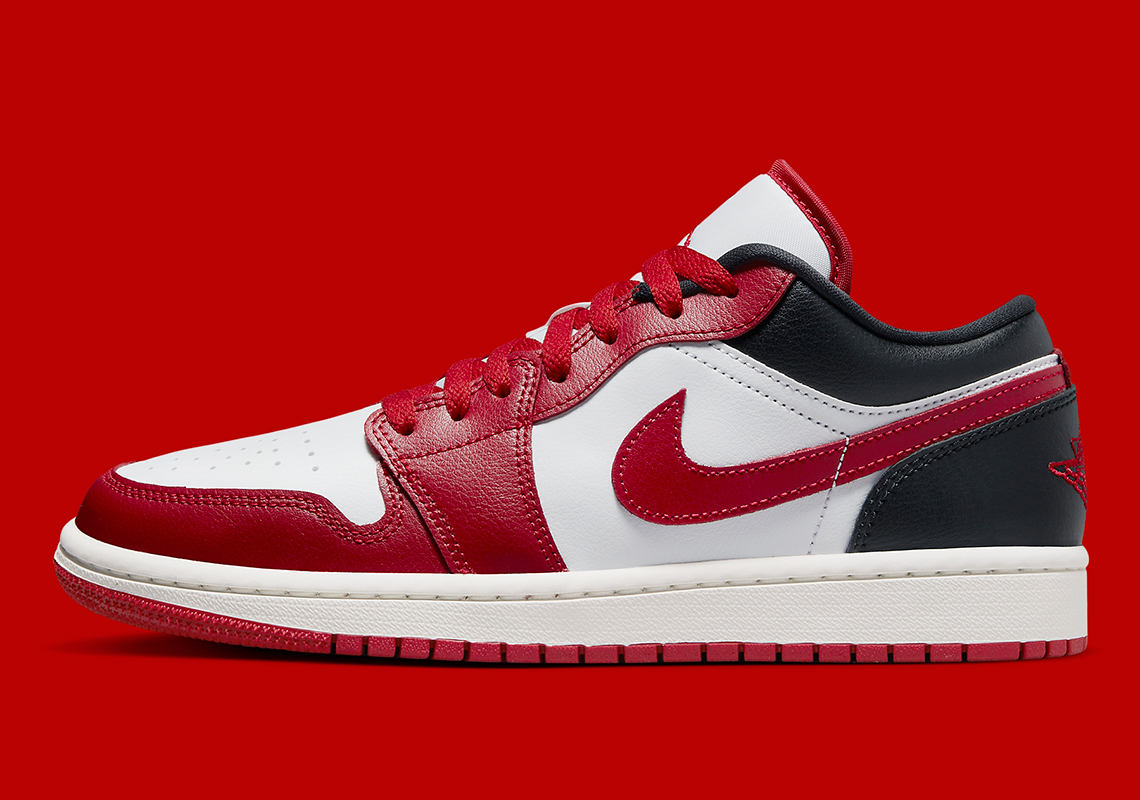 Air Jordan 1 Low Womens Red Black DC0774-160 | SneakerNews.com