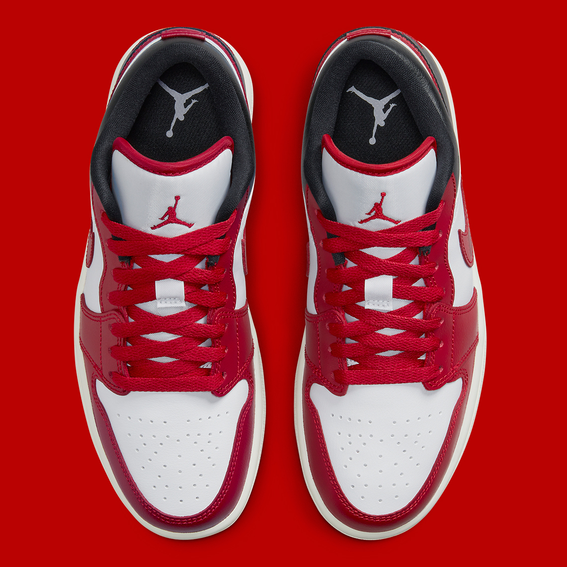 Get Jordan une 1 Low White University Black 553558-118 Low Womens Red White Black Dc0774 160 6