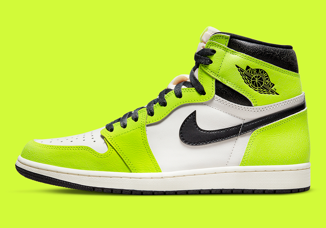 lime green low top 1s