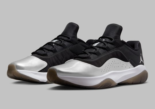 The Air jordan arent 11 CMFT Low Returns With A “Silver Toe” Outfit