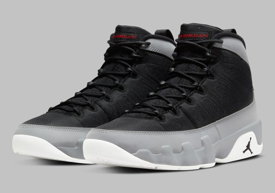 Official Images Of The Air Jordan 9 “Particle Grey”