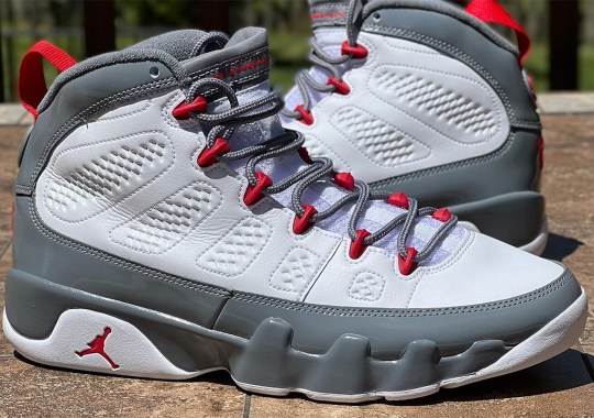 First Look At The Air Jordan 9 “Fire Red”