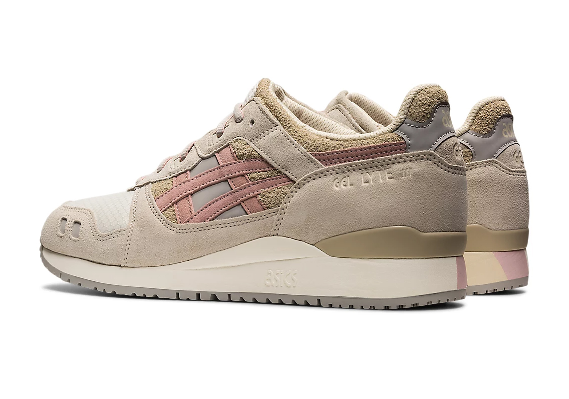 Asics gel lyte cheap 3 grise et rose