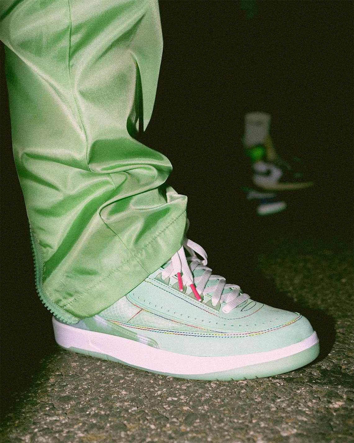 J Balvin Air Jordan 2 Green Friends And Family | SneakerNews.com