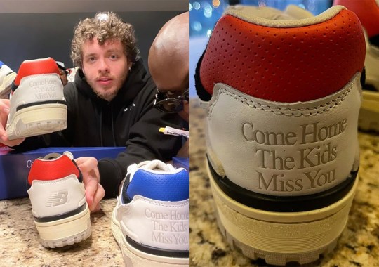 Jack Harlow Debuts The “Come Home The Kids Miss You” New Balance 550