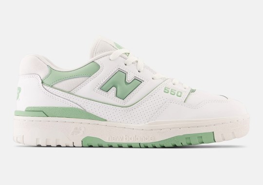 The New Balance 550 Set To Release In Mint Green
