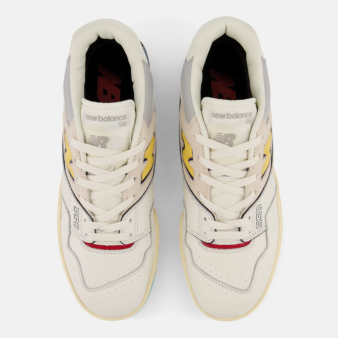 New Balance 550 White Multicolor - BB550CL1 – Izicop