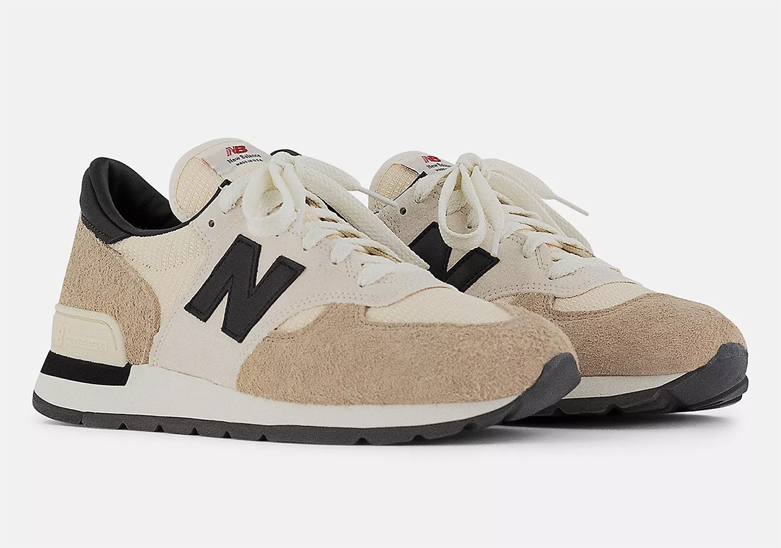 New Balance 990V1 Beige AD1女性向け希少サイズ 23