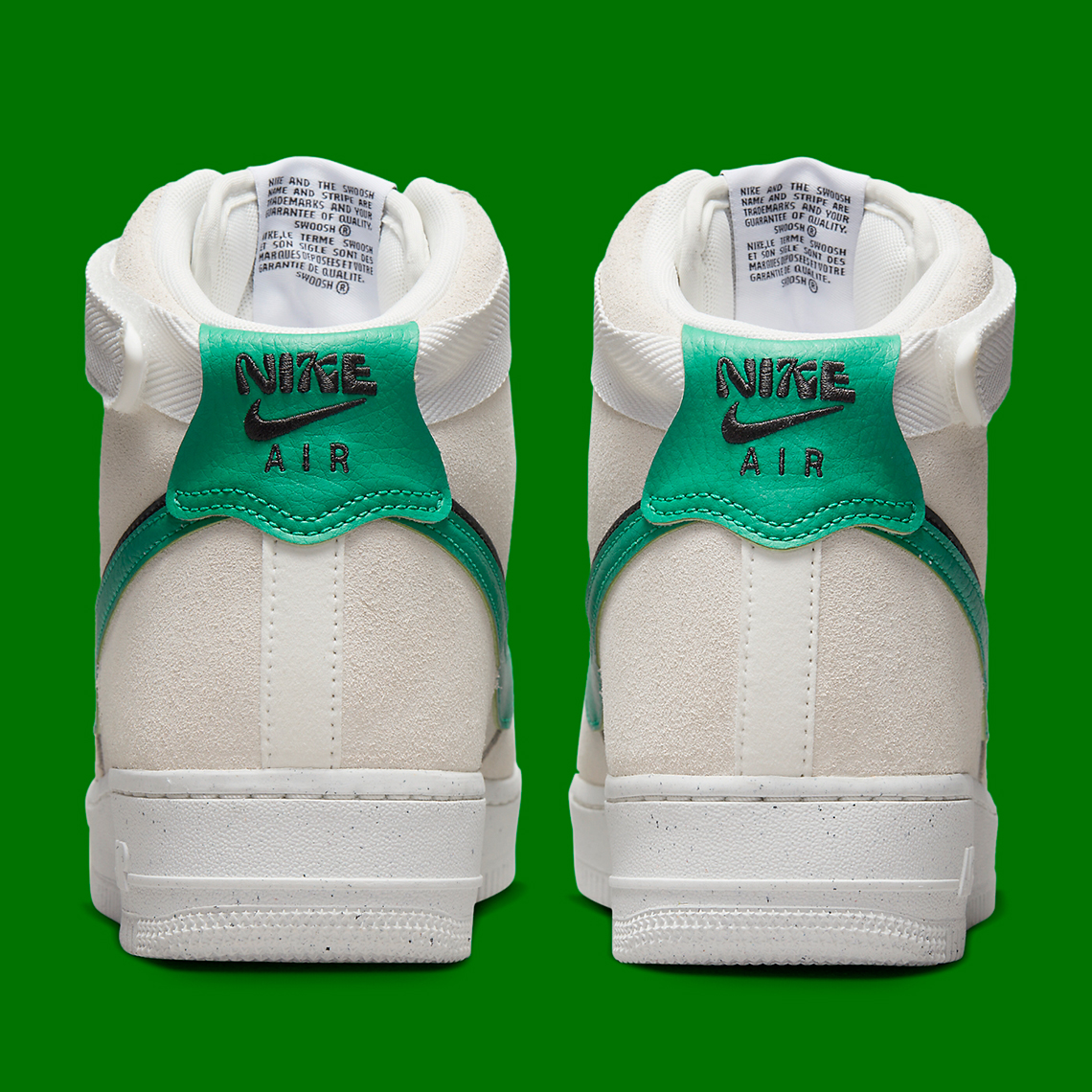 Nike Air Force 1 High SE Summit White/Neptune Green/Black/Sesame Women's  Shoe - Hibbett