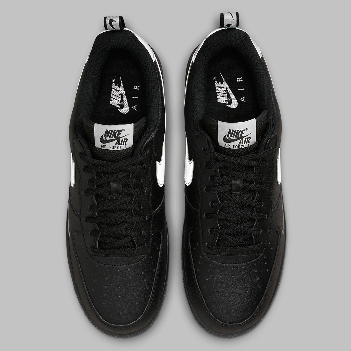 nike air force 1 low black white dx8967 001 8