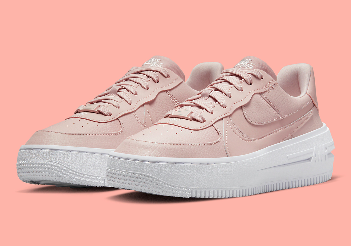 "Fossil Rose" Covers The Nike Air Force 1 PLT.AF.ORM