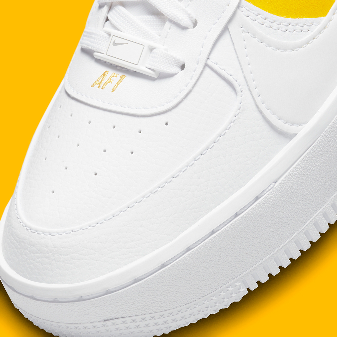 010 'White Kumquat' - Nike Air Force 1 Is Back In Yellow Ochre