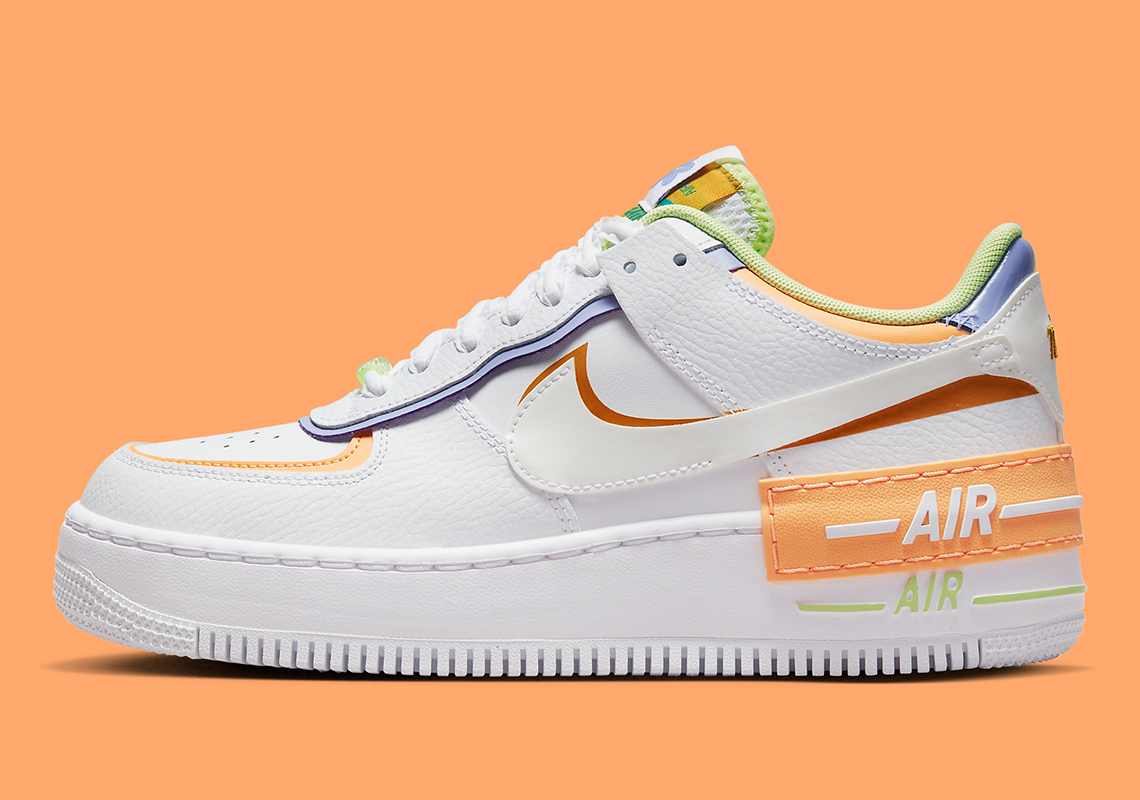 Nike Air Force 1 Shadow Multi Color DX3718 100 SneakerNews