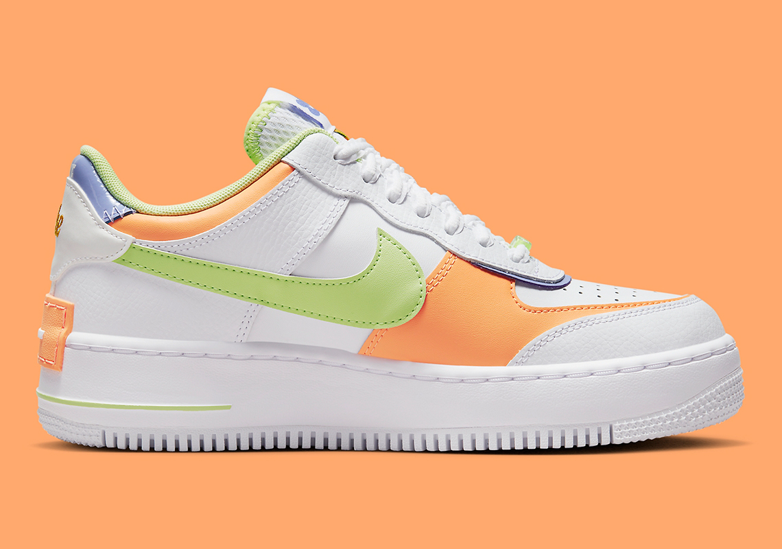 Nike Air Force 1 Shadow “Multi-Color” DX3718-100 White/Peach Cream - SoleSnk