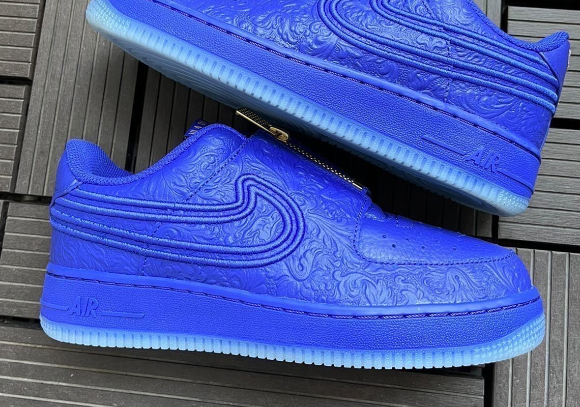 The Serena Williams Design Crew Covers The Nike Air Force 1 Low In Rich Blue
