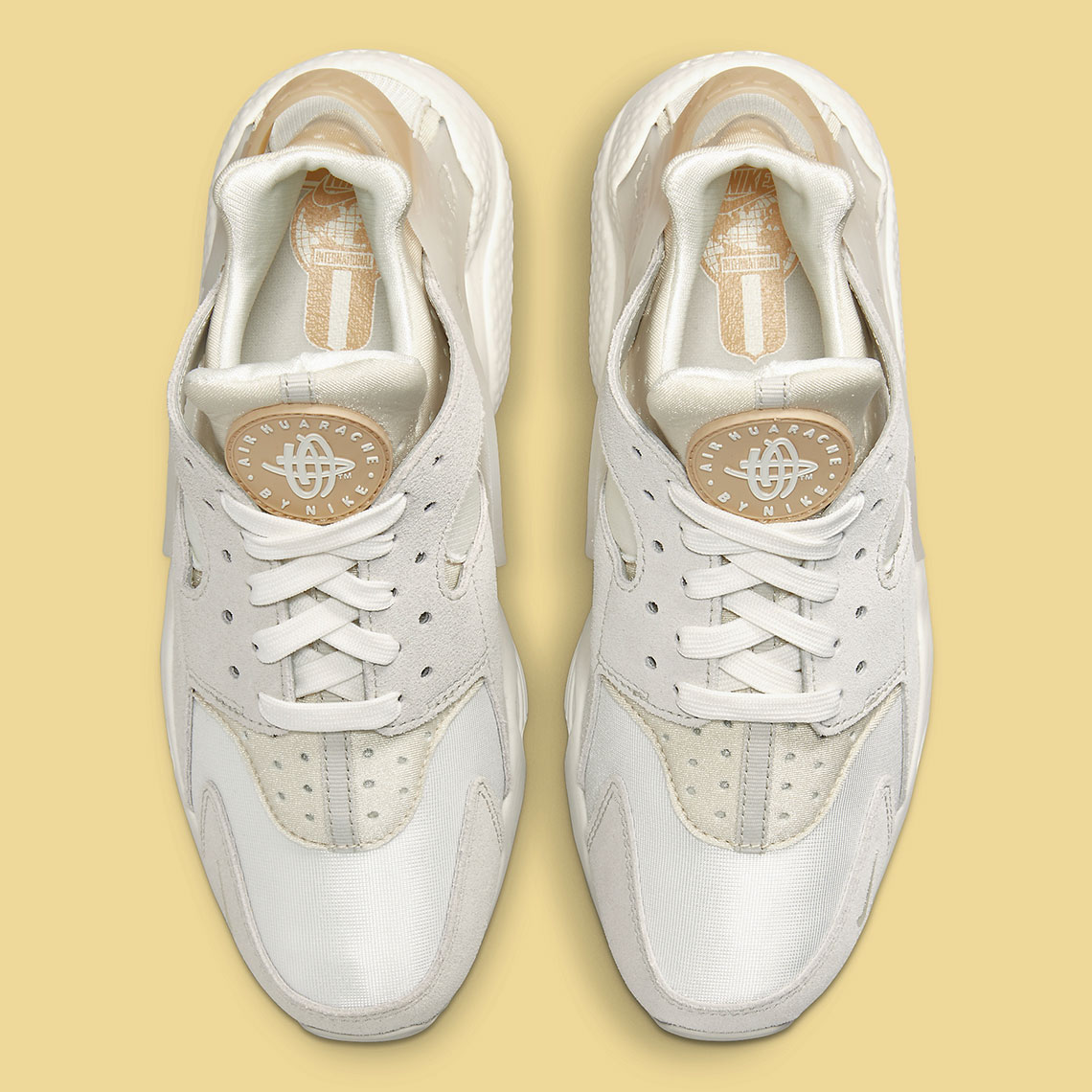 Nike Air Huarache White Tan Dx8952 001 1