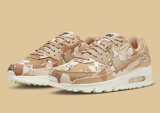 Official Images Of The Nike Air Max 90 “Desert Camo”
