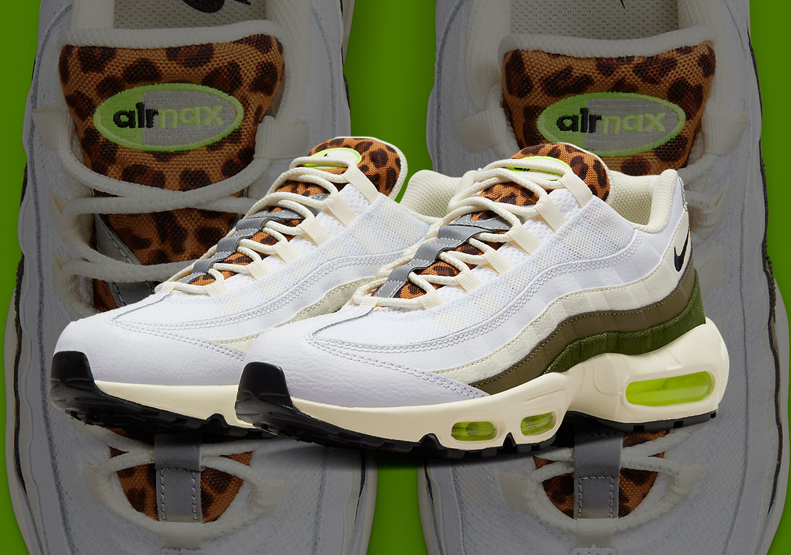 Official Images Of The Nike Air Max 95 "Leopard Tongue"