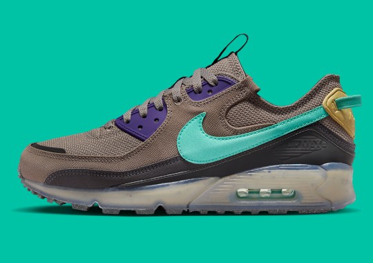 The Nike Air Max Terrascape 90 Appears With Aqua And Concord Accents
