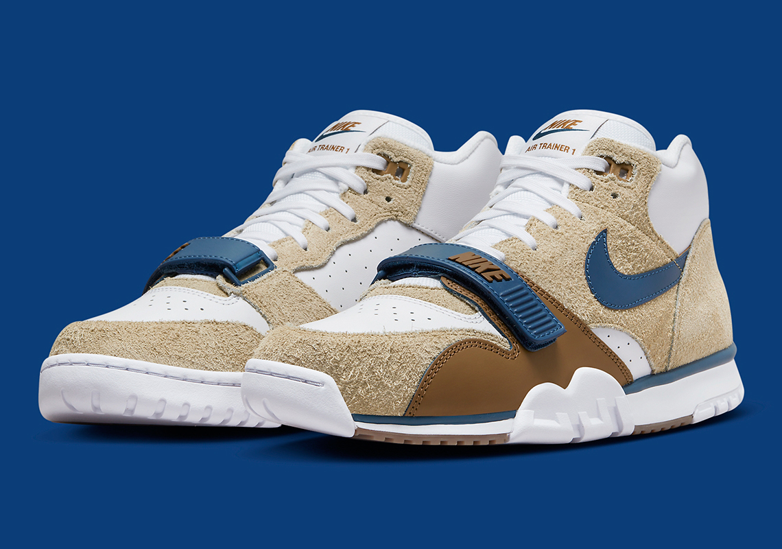 Official Images Of The nkbv Nike Air Trainer 1 "Ale Brown"