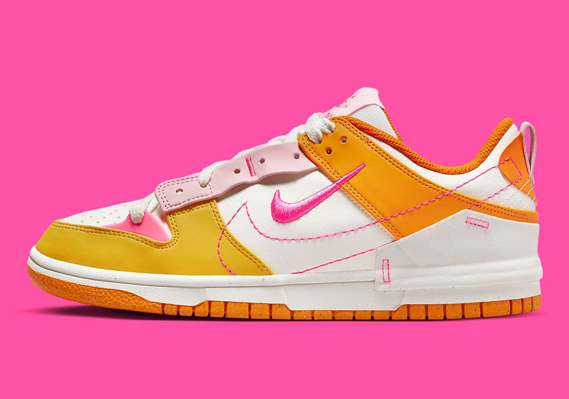 womens nike dunk low disrupt 2 sunrise