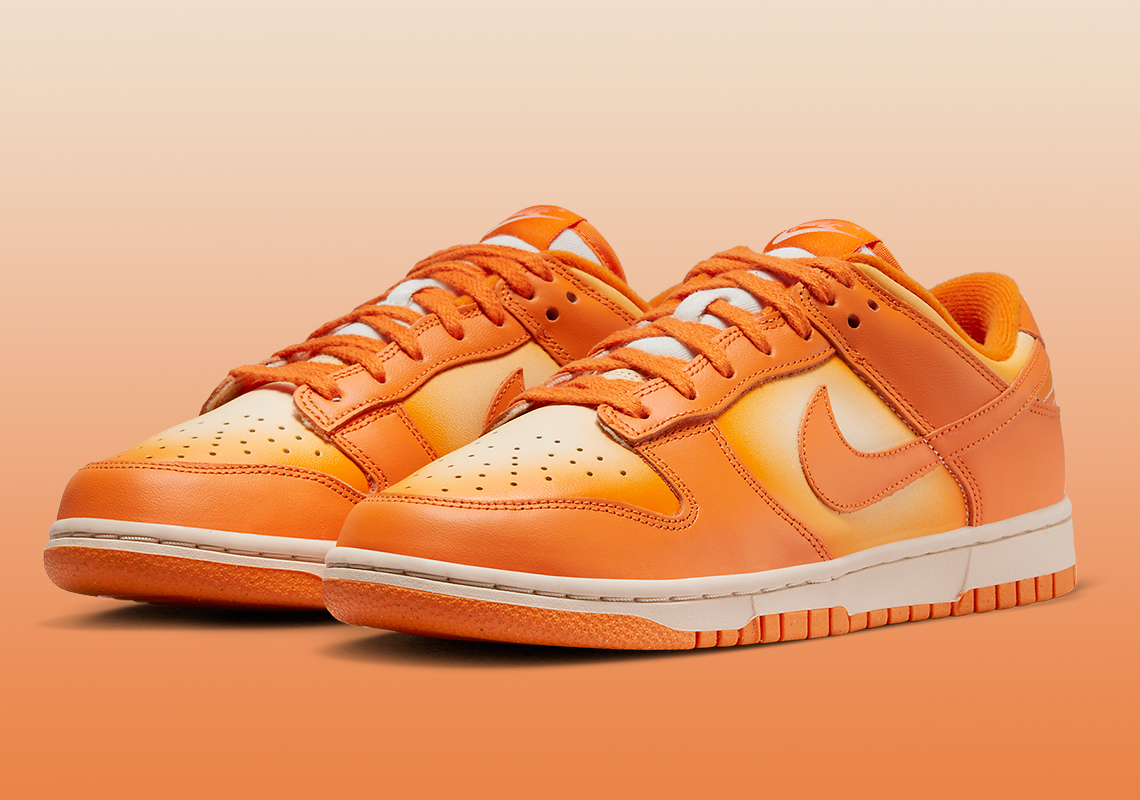 Shades Of Haze On The Nike Dunk Low "Magma Orange"