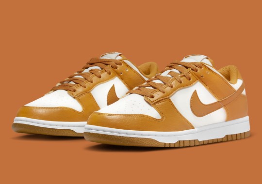 Nike Dunk Low Next Nature Appears In Curry Brown