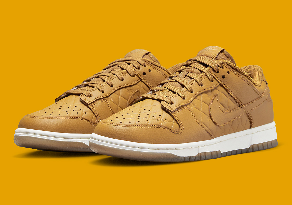 Nike Dunk Low Quilted Wheat Dx3374 700 4