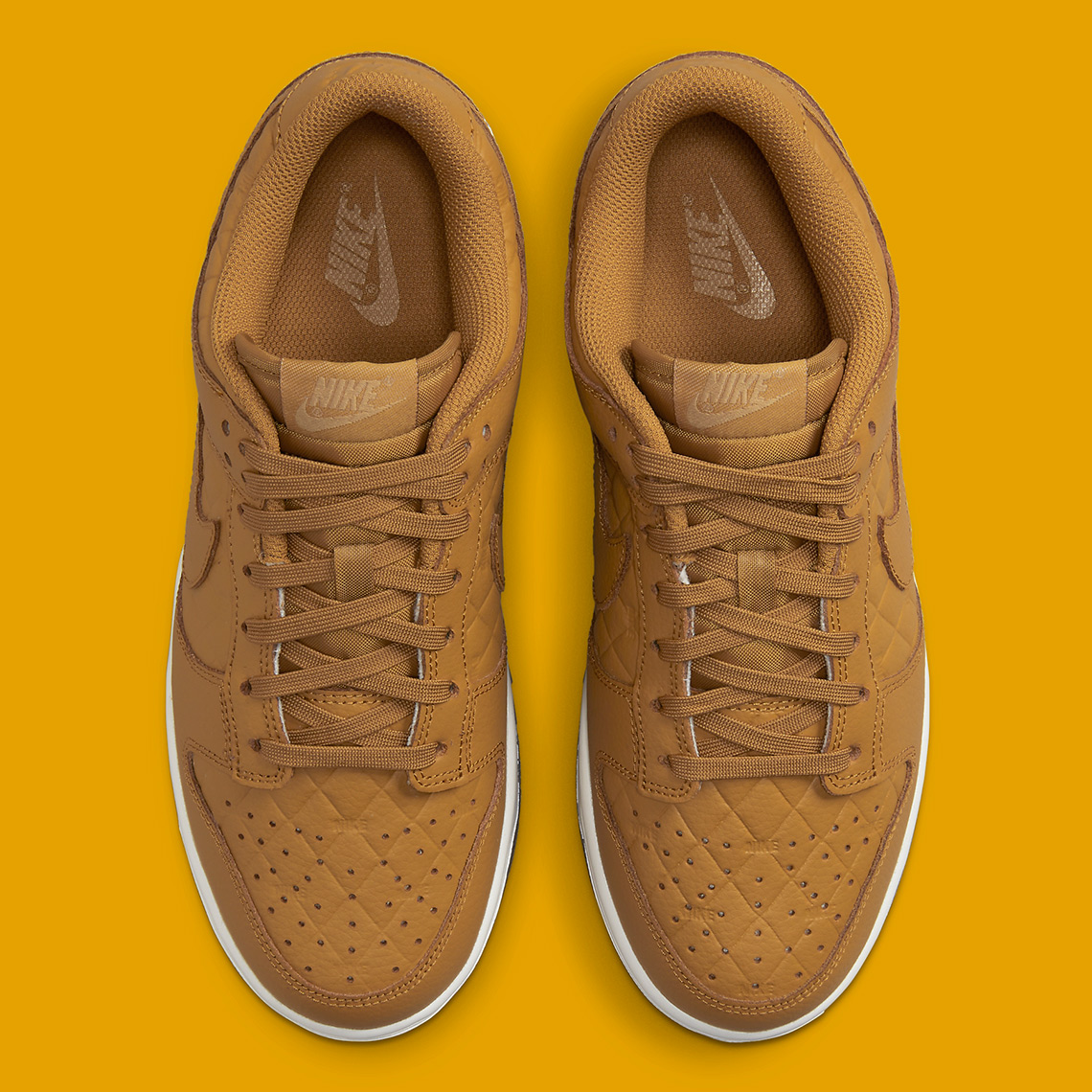 nike dunk low quilted wheat dx3374 700 6