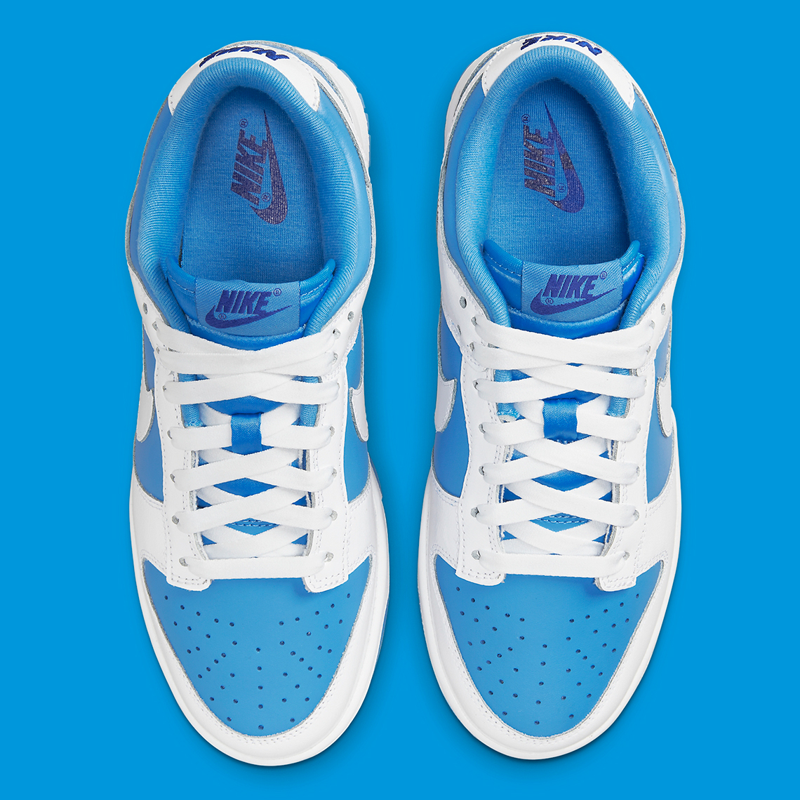 Nike Dunk Low Reverse University Blue DJ9955-101 | SneakerNews.com