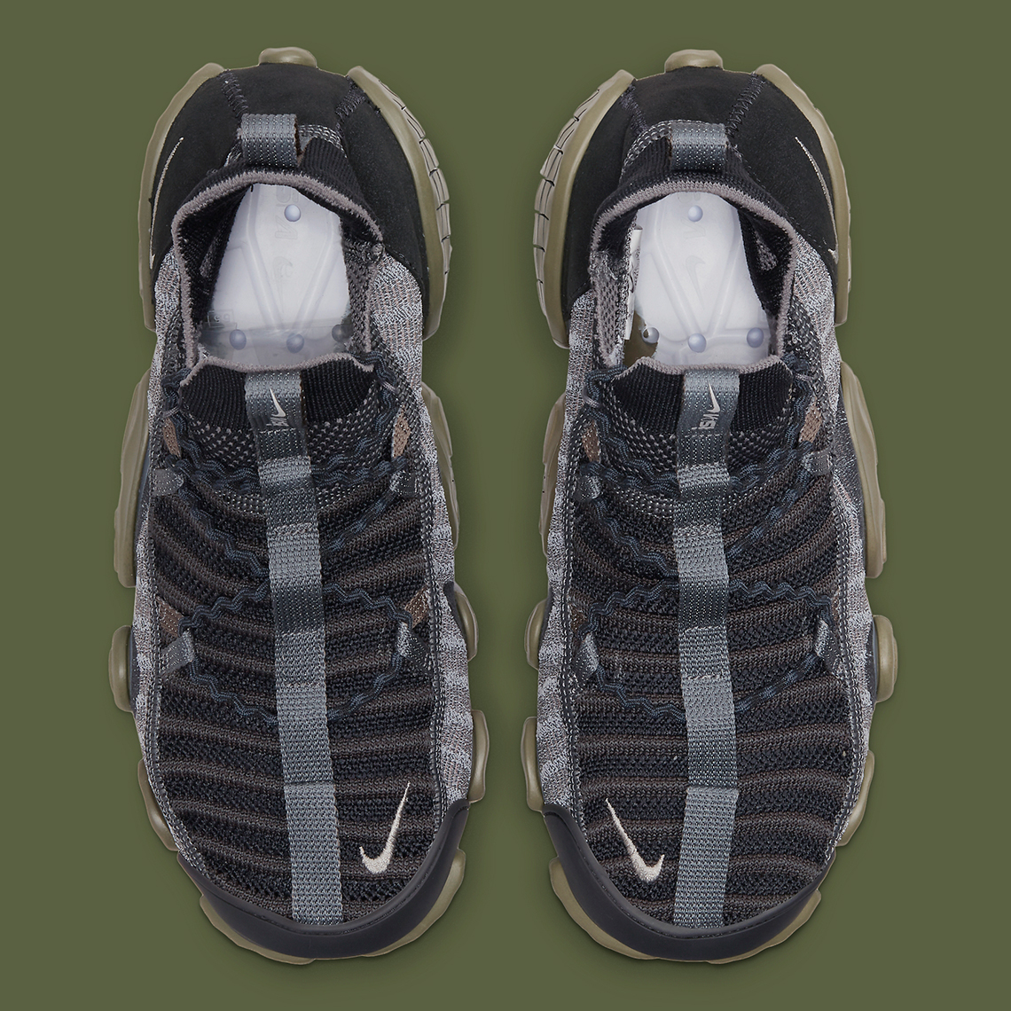 Nike ISPA Link Black Medium Olive CN2269-003 Release Date | SneakerNews.com