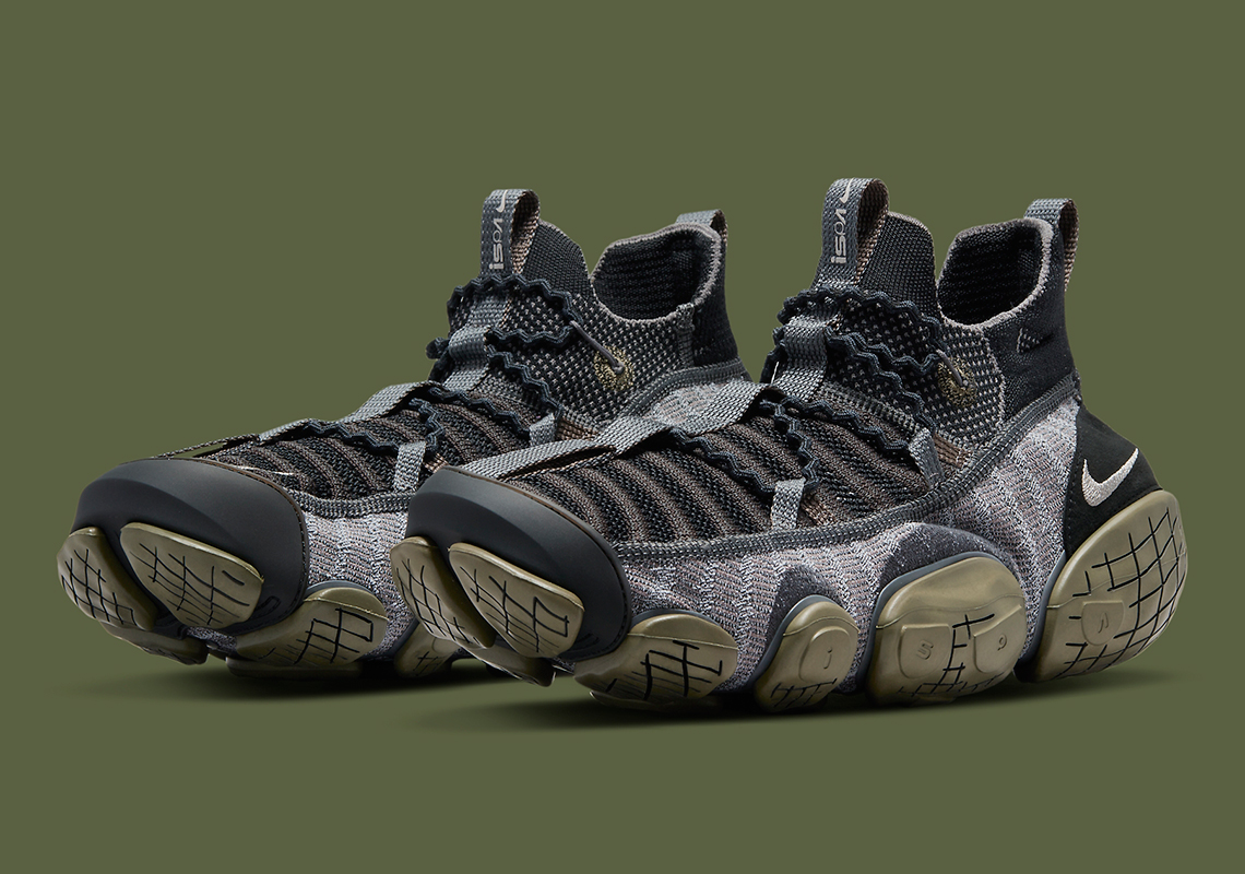 Nike ISPA Link Black Medium Olive CN2269-003 Release Date