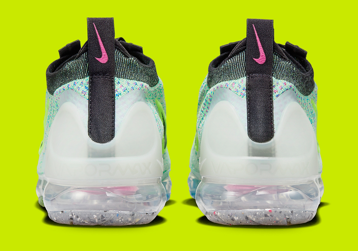 Nike Vapormax Flyknit 2021 Green Multi Color Release Date 2